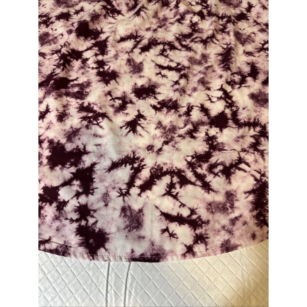 Faded Glory Girl Youth Purple Tie Dye Camisole, Tank Size XL (16/18) - Picture 2 of 9